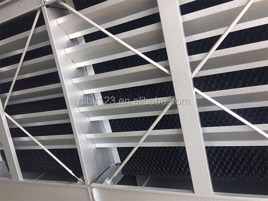 Acciaio della torre di raffreddamento per evaporazione di industriale di HVAC di media di flusso trasversale del CE