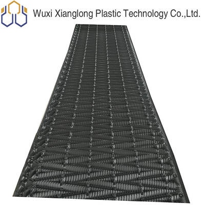 Le alette della torre di raffreddamento del PVC bloccano grigio nero trasversale di media 750X2000mm di flusso