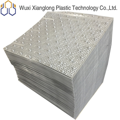 pacchetto evaporativo del materiale di riempimento della torre di raffreddamento dei cuscinetti del PVC della plastica di media del materiale di riempimento della torre di raffreddamento di 950mm