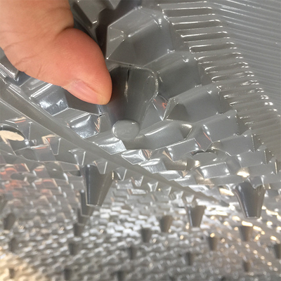 pacchetto evaporativo del materiale di riempimento della torre di raffreddamento dei cuscinetti del PVC della plastica di media del materiale di riempimento della torre di raffreddamento di 950mm