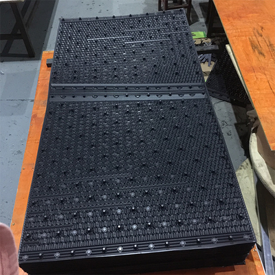 Il materiale di riempimento della torre di raffreddamento del PVC scrive i media industriali del materiale di riempimento in torre di raffreddamento