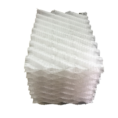 Flusso 610mm del contatore del pacchetto del materiale di riempimento della torre di raffreddamento del materiale di riempimento della torre di raffreddamento del progetto indotto
