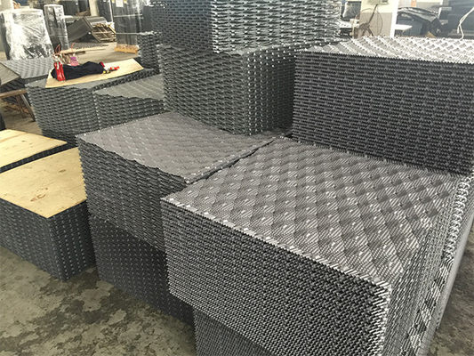 riempitore pieno 0.32mm-0.6mm del PVC di raffreddamento a aria della torre di raffreddamento di 850X1000mm