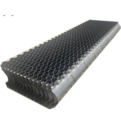 Modulo del materiale di riempimento dell'eliminatore della deriva del PVC di Wave di flusso trasversale per la torre di raffreddamento