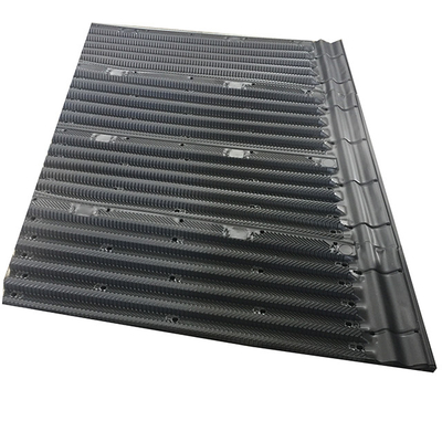 Strato del PVC della torre di raffreddamento 1300mm 2440mm 20mm del materiale di riempimento del film di flusso trasversale