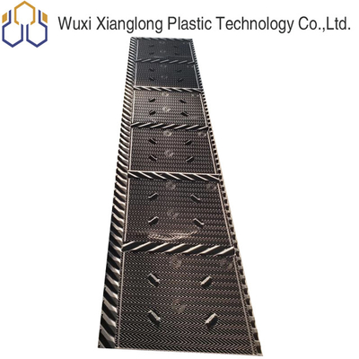 Riempitore pieno nero 810mm del PVC del pacchetto della torre di raffreddamento della torre di raffreddamento