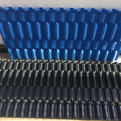 pacchetti del materiale di riempimento del PVC di media di flusso del contatore della sostituzione di media del materiale di riempimento della torre di raffreddamento di 500mm