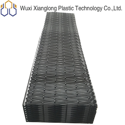 Le alette della torre di raffreddamento del PVC bloccano grigio nero trasversale di media 750X2000mm di flusso